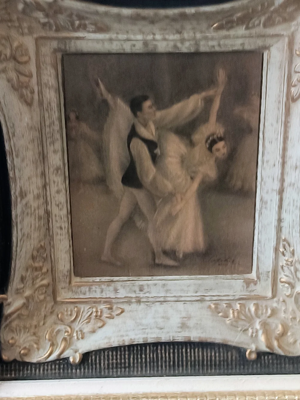 Framed Artwork Signed Sophie